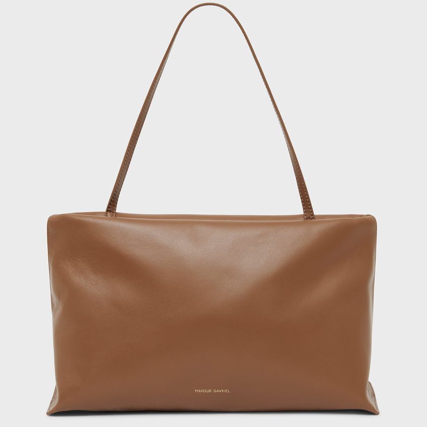 Women\'s Mansur Gavriel Notte Shoulder Bags Brown | AU 7204AX